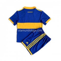 Camisola CA Boca Juniors Criança Equipamento Primeiro 2022-2023 Manga Curta